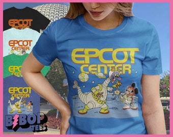 Epcot Vintage Figment Astronaut Mickey Shirt 1982 Vintage Look Unisex Tee