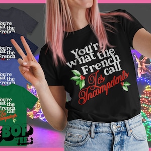 Les Incompetents Home Alone Shirt, Funny Holiday Christmas Unisex Tee