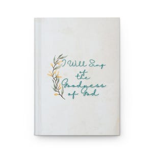 Gratitude Journal, Christian Notebook, Faith Diary, Religious Journal, Prayer Journal, Bible Study Journal