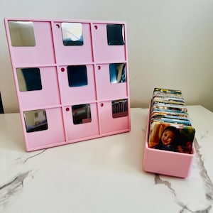 3D Printed Magnetic Photo Frame | 2x2 Photo Magnets Display