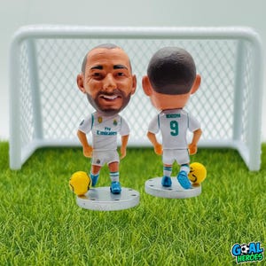 Karim Benzema Real Madrid 2017/2018 Sammlerfigur – Mini-Fußballfigur