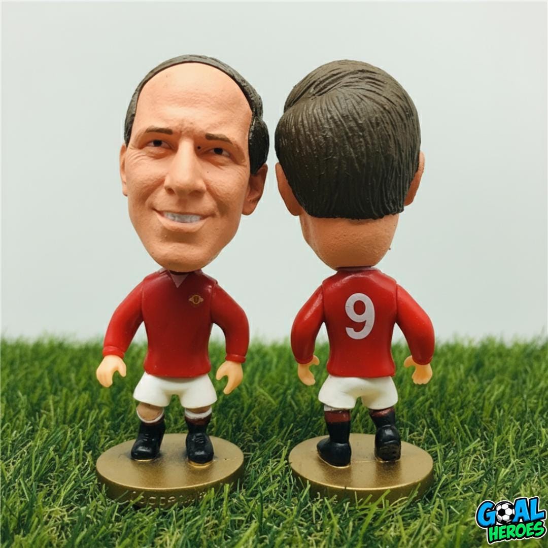 Figurine Soccerwe – Eric Cantona Manchester United – 6,5 Cm – Collection Calcio