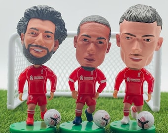 Virgil van Dijk Liverpool Figurine #4 – 2025/2026 Season Football Collectible – Soccer Mini Figure Gift for Reds Fans