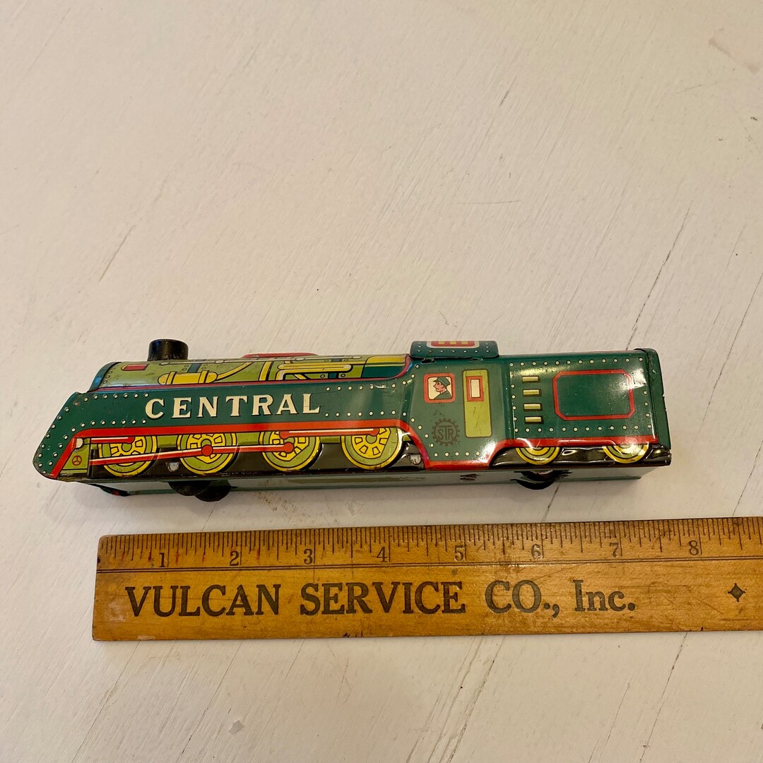Vintage Friction Toy Train Etsy