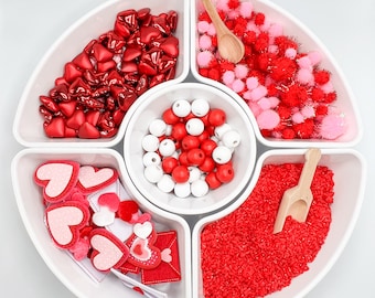 Invitation To Play | Be My Valentine Sensory Bin | Sensory Play Fillers