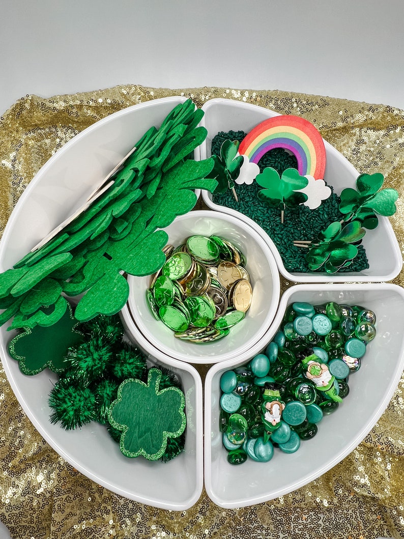 Invitation to Play | St. Patrick’s Day Sensory Bin | Sensory Play ...