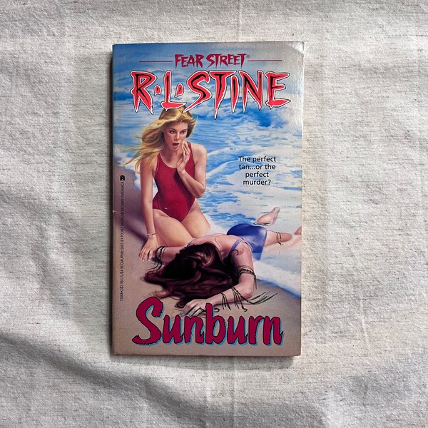 Sunburn by R. L. Stine Fear Street, Vintage YA Teen Horror