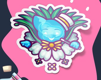 Cute Celestial Sticker, Cute Creature, Magic Stickers, Mystical Stickers, Fantasy Creature Stickers