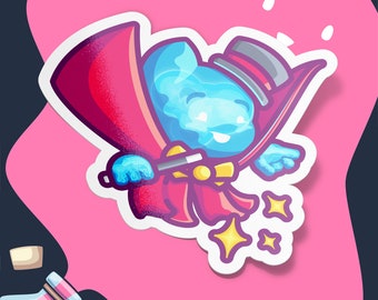 Cute Celestial Sticker, Cute Creature, Magic Stickers, Mystical Stickers, Fantasy Creature Stickers