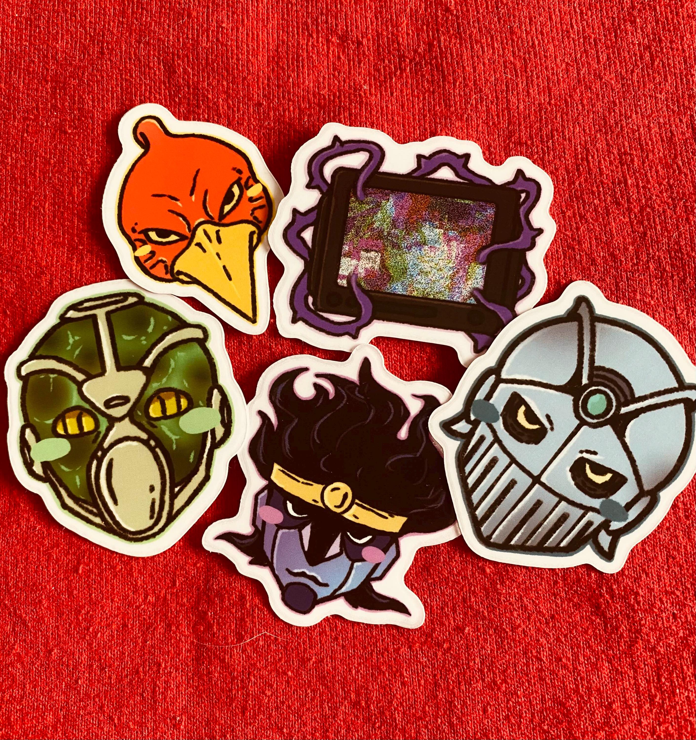 Bizzare Sticker Set