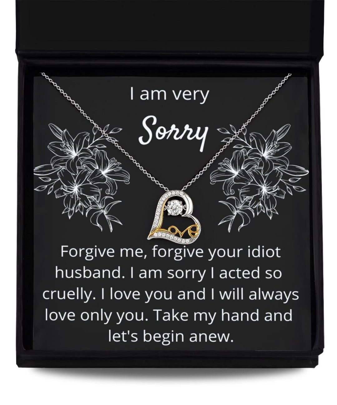 Buy I'm Sorry Gift From Husband Apology Gift to Wife Sorry Online ...