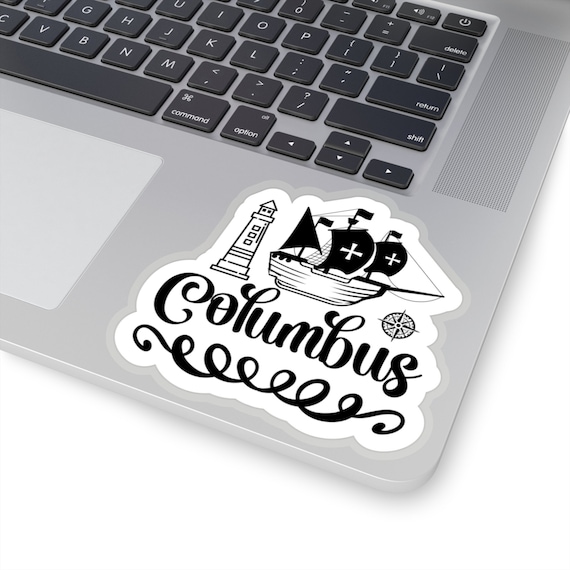 Columbus Day Kiss-Cut Stickers, Celebration of Columbus, Columbus decor