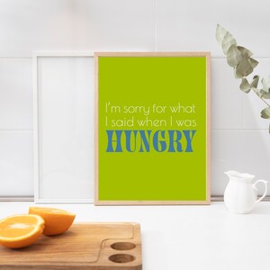 INSTANT DOWNLOAD Wall Art / Customizable Kitchen Wall Art