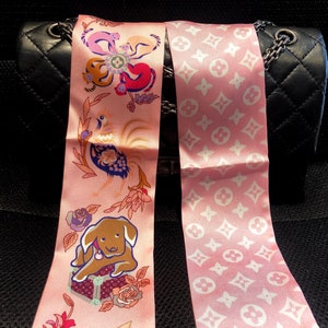 Louis vuitton thin scarf cheap