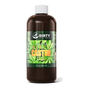 Olio di ricino nero giamaicano da 16 once, olio di ricino per la crescita dei capelli e il condizionamento della pelle, olio di ricino nero sfuso