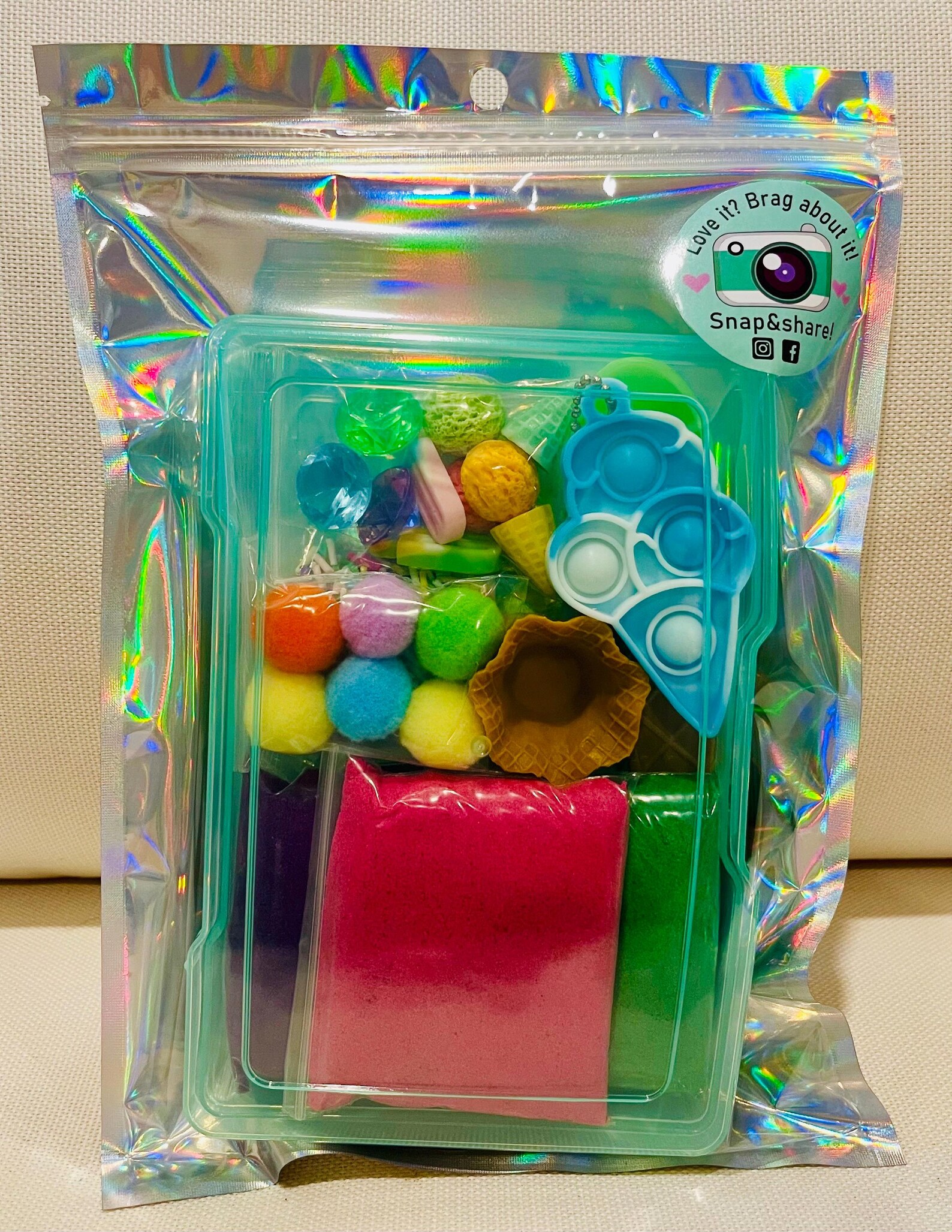 Ice Cream Sand Trio Sensory Play Kit Perfect for Kids