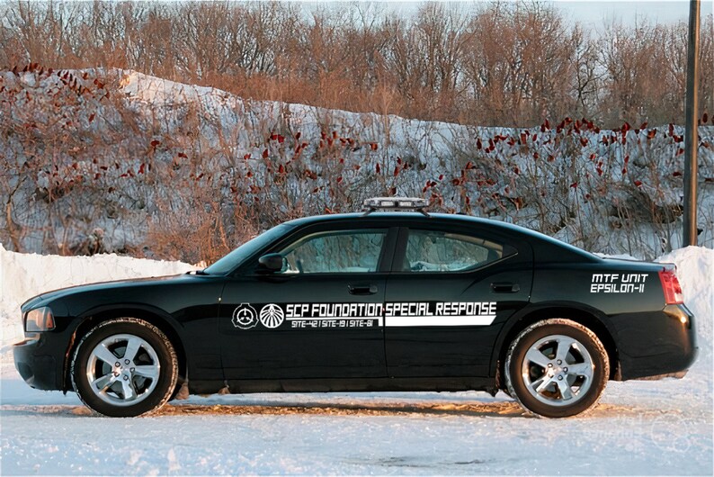 SCP Foundation Car Decal Mobile Task Force MTF Epsilon11 Etsy Canada