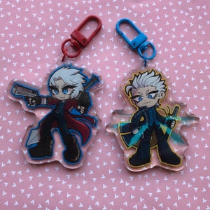 Devil May Cry Double-sided Charms Dante and Vergil