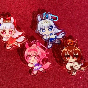 Running Umamusume 3&quot; Fidget Keychains [PREORDER]