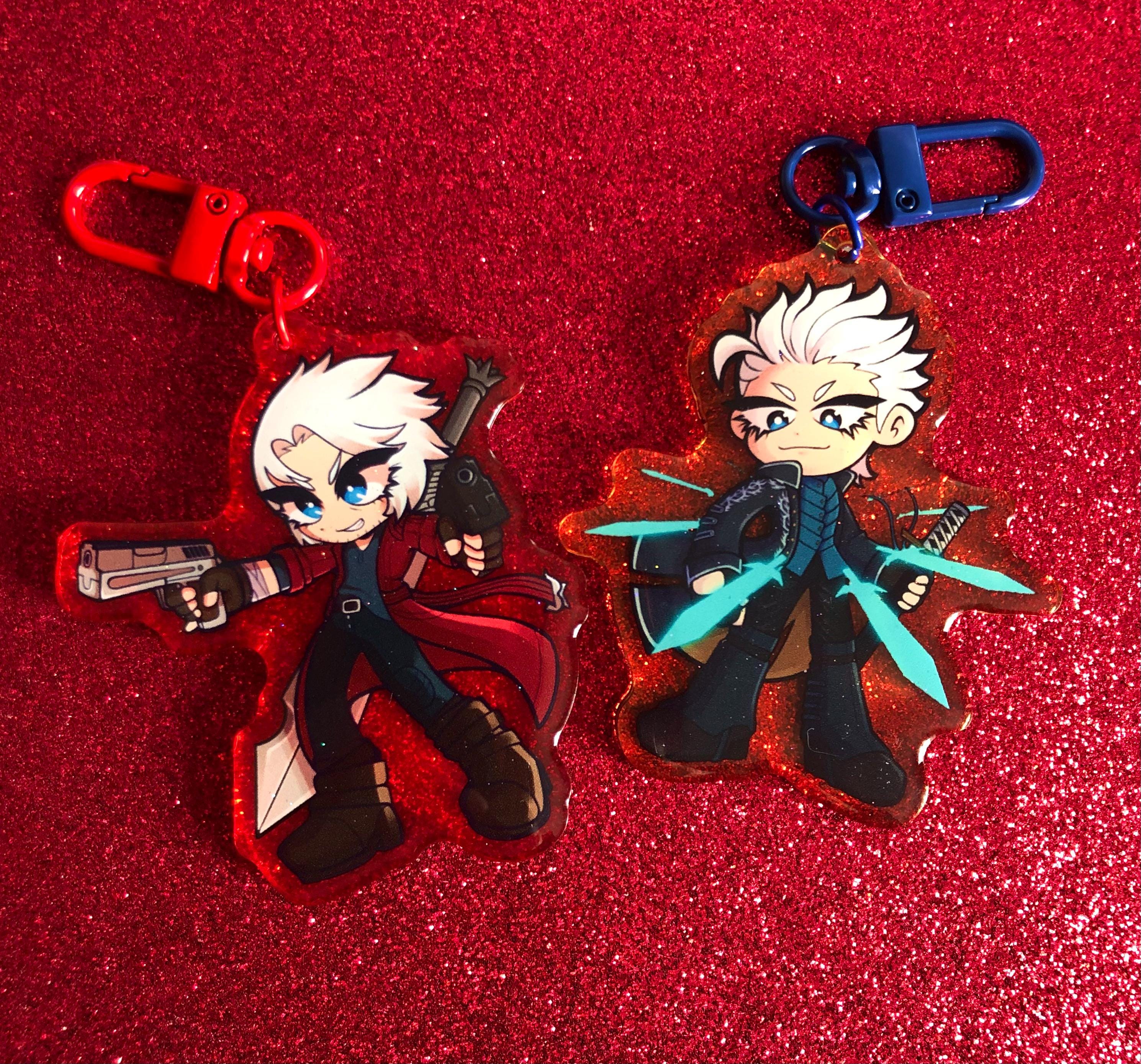 Devil May Cry Double-sided Charms Dante and Vergil - Etsy