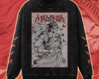 Malenia Elden Ring Crewneck Sweater + Tshirt