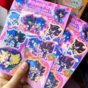Sonadow Holo Stickerbogen