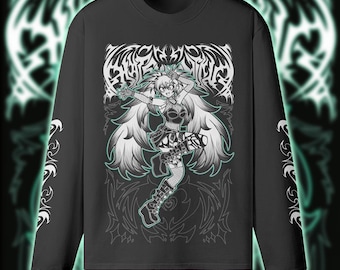 Metal Hatsune Miku Crewneck and Tshirt