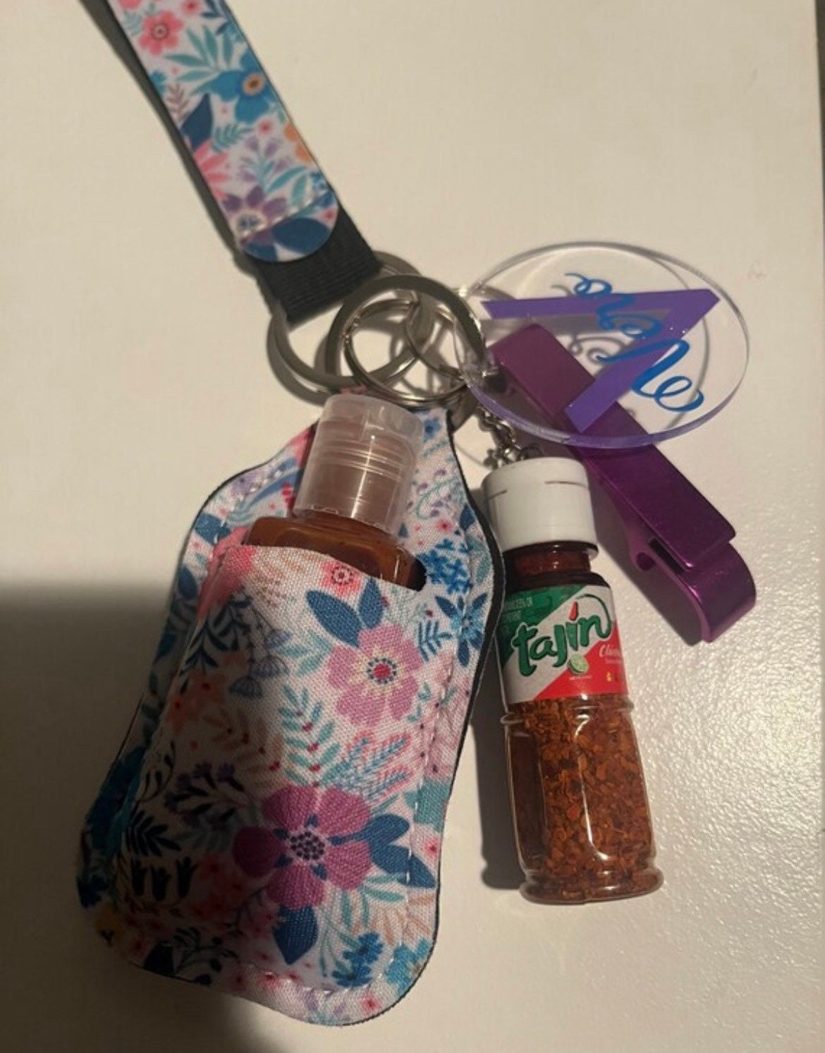 Chamoy and Tajin To-go Personalized Keychain - Etsy