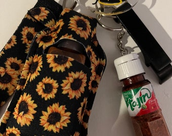 Chamoy and Tajin To-Go Personalized Keychain
