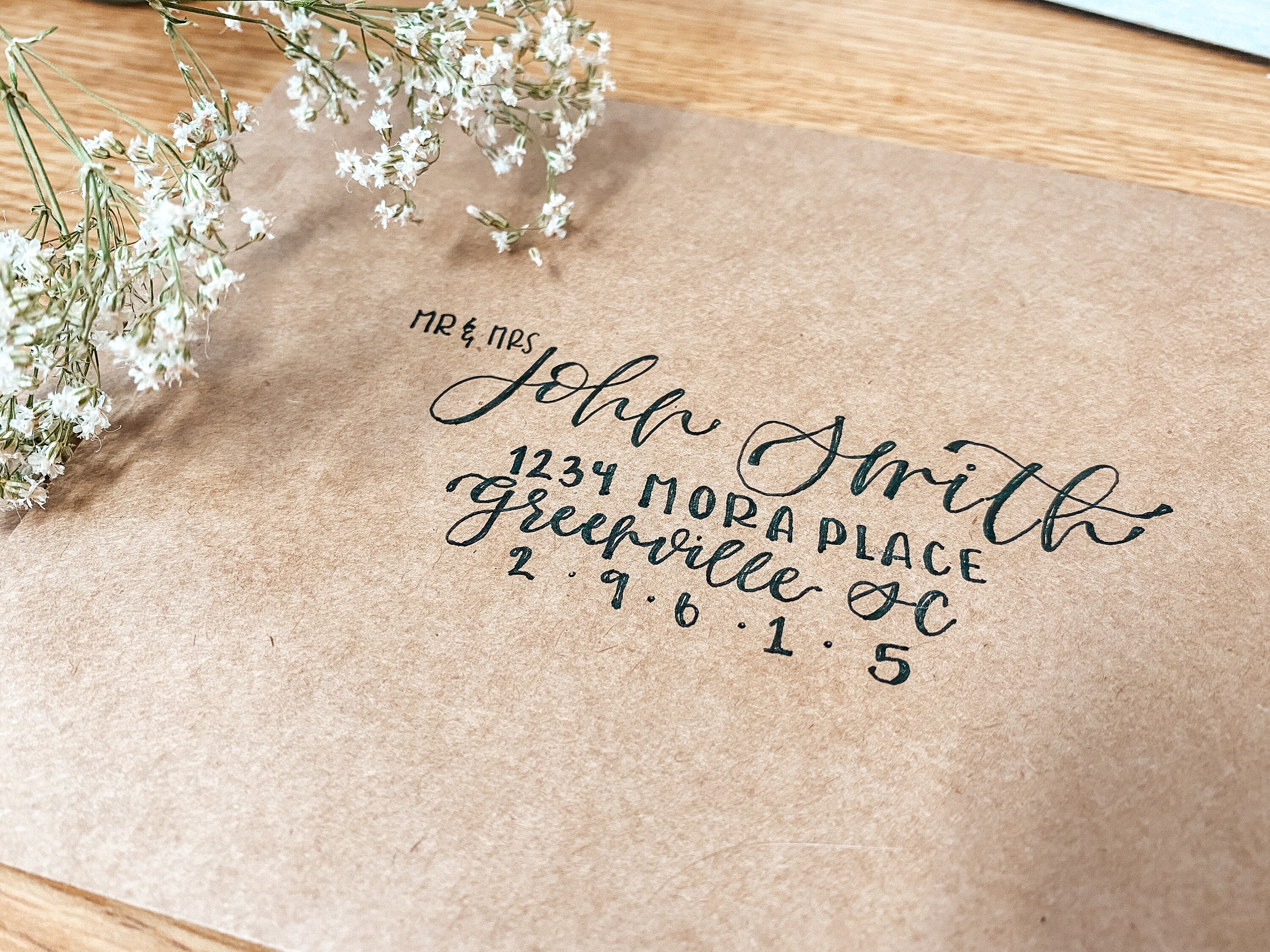 Handwritten Wedding Envelopes Etsy