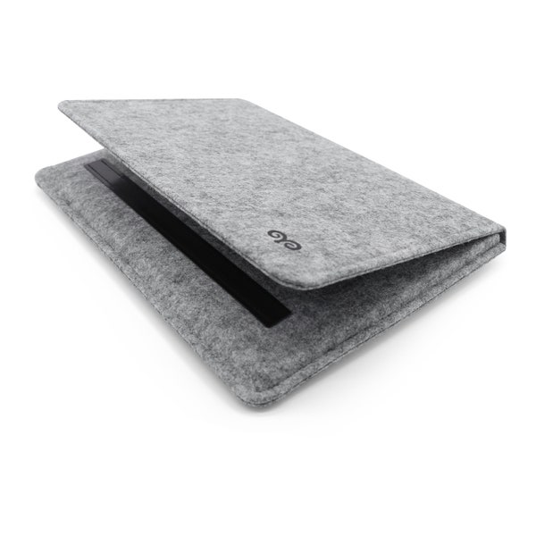 iPad Sleeve, iPad Air, Protective Thick Vegan Felt, Cruelty Free, Eco-Friendly Bag wool felt iPad Pro 12.9 cover bag, sleeves by Kochkor