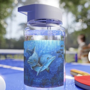 Dolphin Healing Water Bottle