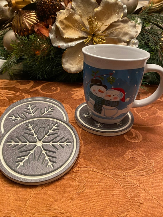 Winter Cup and Coaster Set