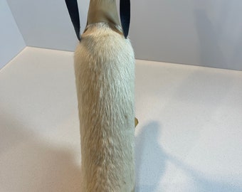 Real Pezuña bovina y cuero envuelto botella. - Etsy España Real Pezuña bovina y cuero envuelto botella. - Etsy España