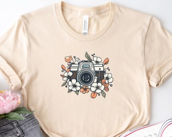 Photographer Shirt, Gift For Photographer Gifts, Camera T-Shirt, Photography Lover Tee, Photography T Shirt, logo T Shirt