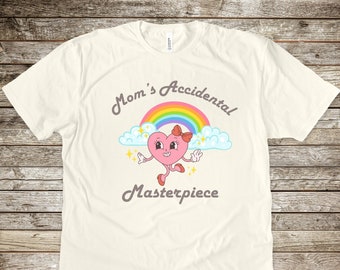 Mom's Accidental Masterpiece, Funny Shirt, Unisex Shirt, Favorite Child, Parents, Retro Shirt, Sarcastic Shirt, Mothers Day, Ironic Shirt