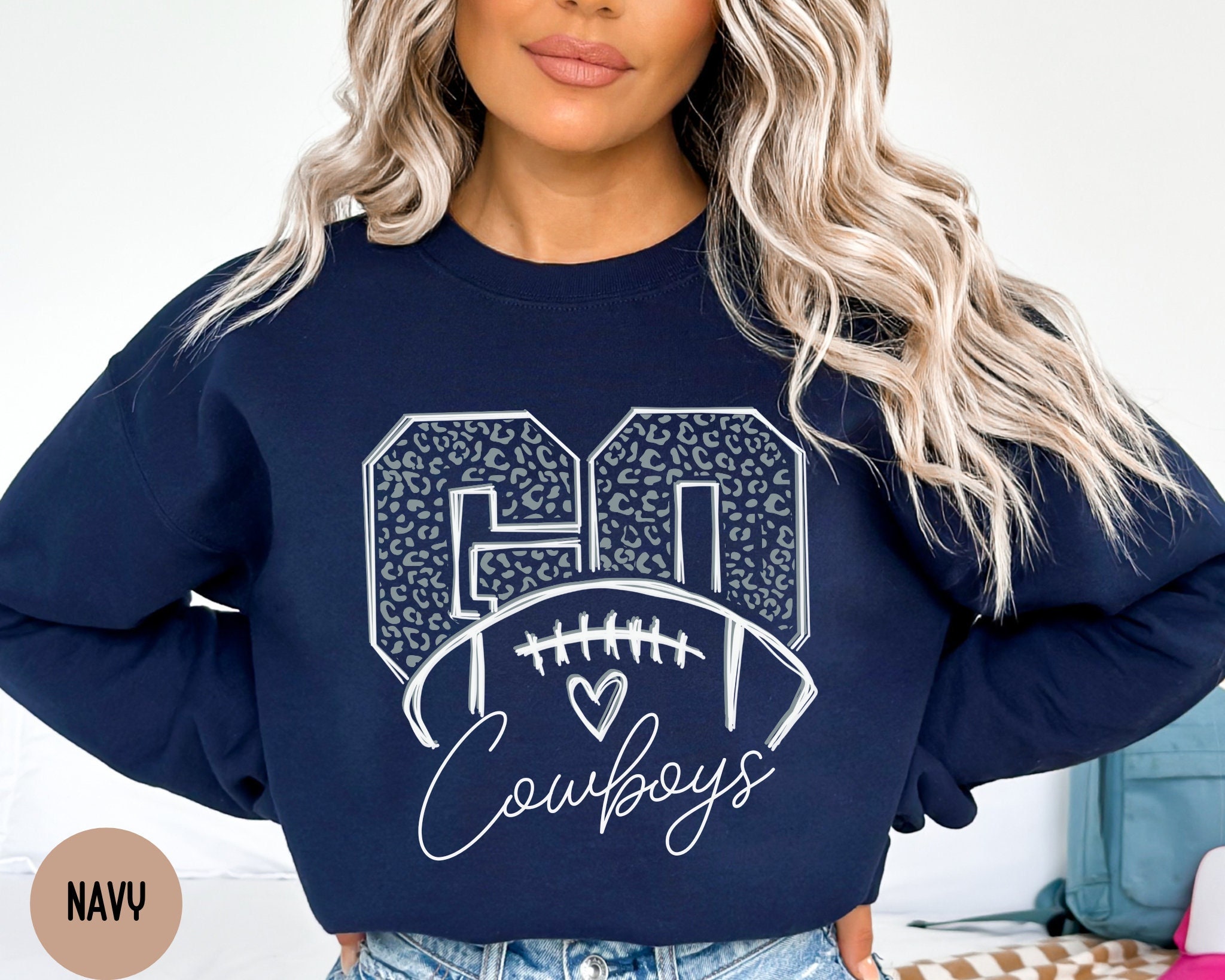 Dallas Cowboys Embroidered Sweatshirt 