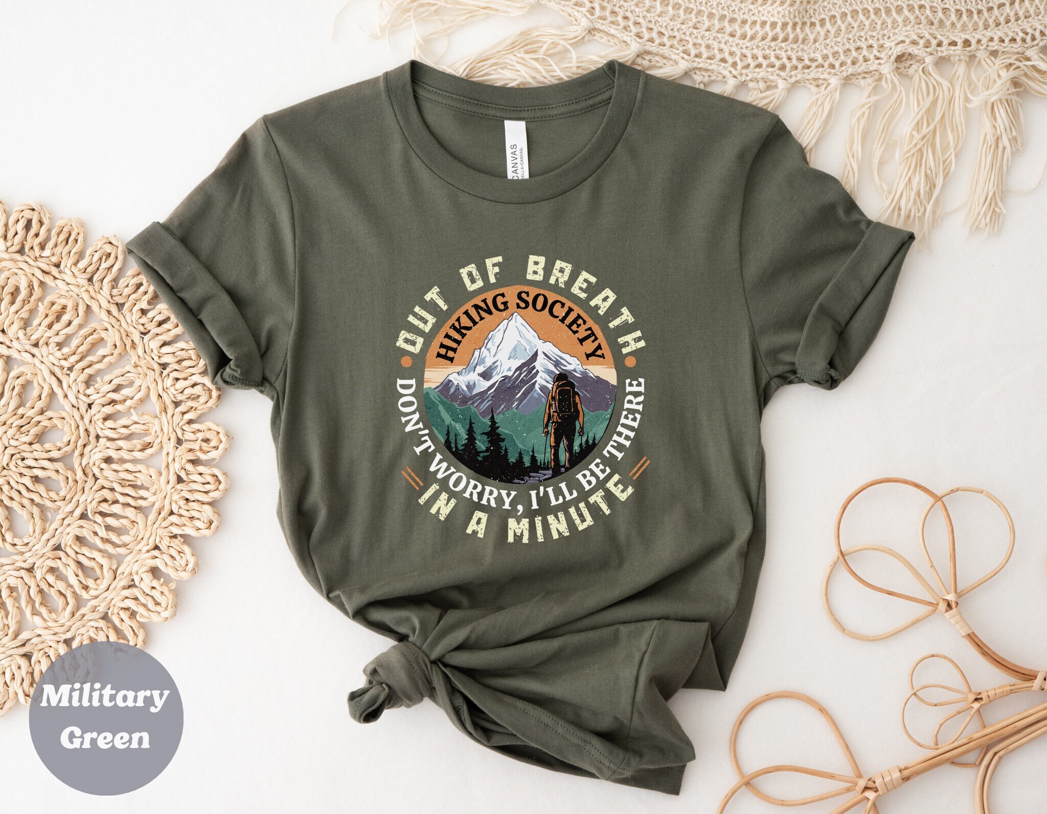 Hiking Shirt for Women, Cute Womens Shirts, Cool Graphic Tee, Cool
