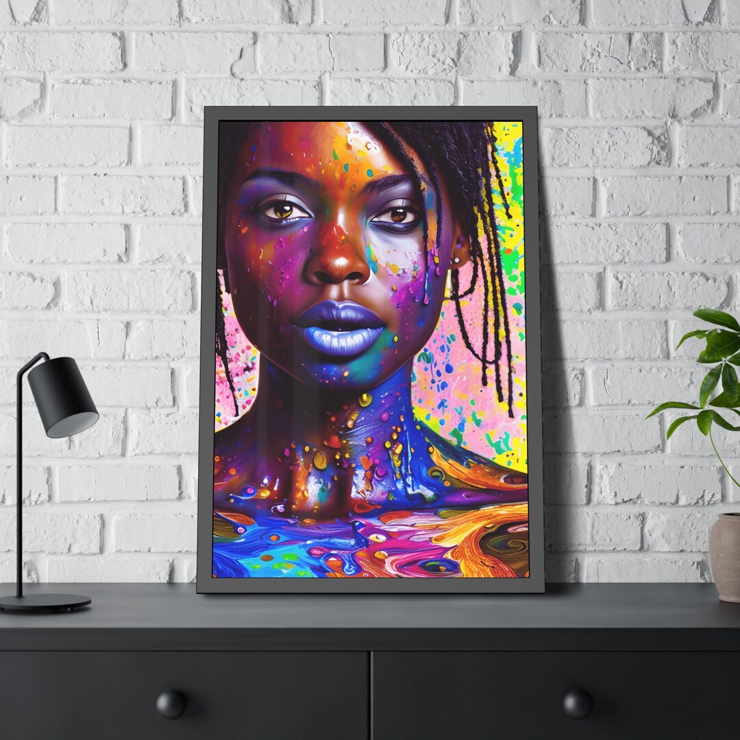 Physical Print Black Owned Shop African American Wall Art 12x18, 20x30 ...