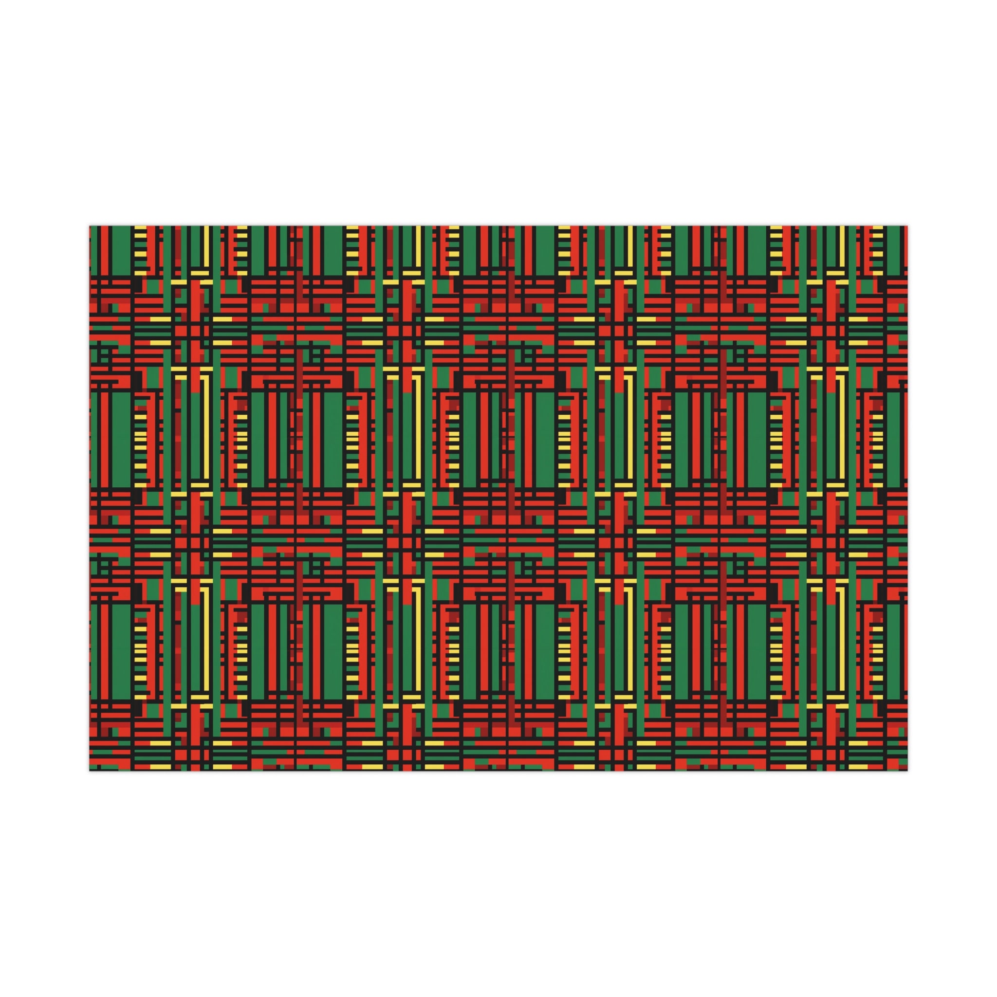African Print Wrapping Paper, Birthday / Kwanzaa / Christmas Gift Wrap