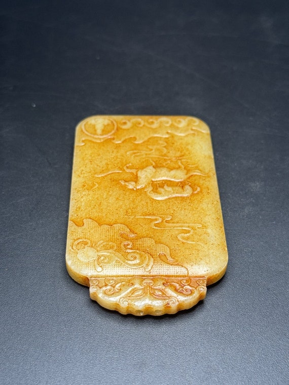 311297 Hetian jade hand-carved guanyin pendant - image 7