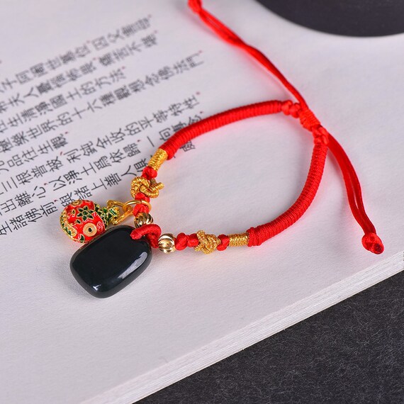 39274 Hetian jade "Fu" bracelet - image 6
