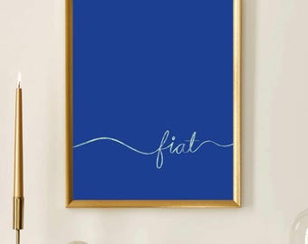 Arte minimalista de Lucas 1:38 (descarga digital)