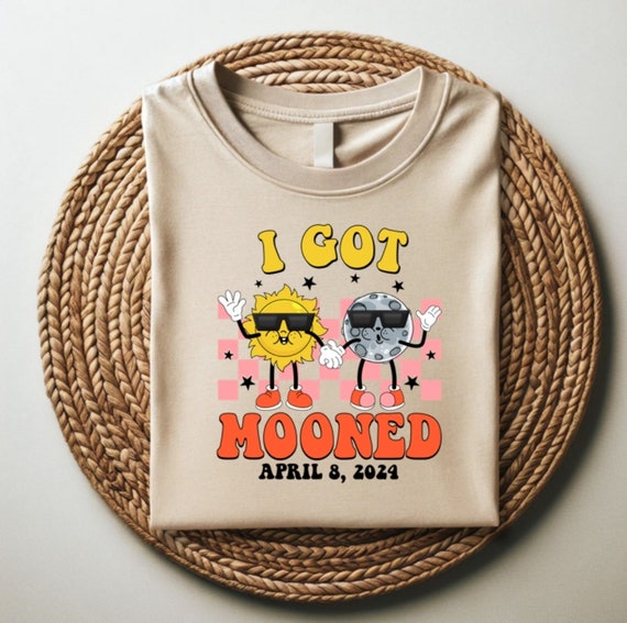 I Got Mooned Solar Eclipse Tshirt