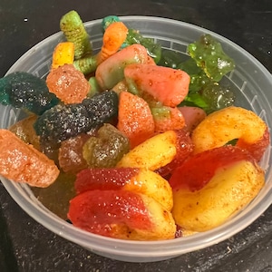 Gummy Candy with Chamoy