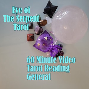 60 Minute Video Tarot Reading (General or Topic Specific)