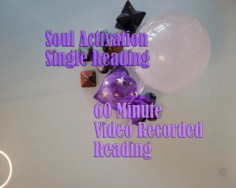 Soul Activation Tarot Reading - 60 Minute Video Recorded Reading