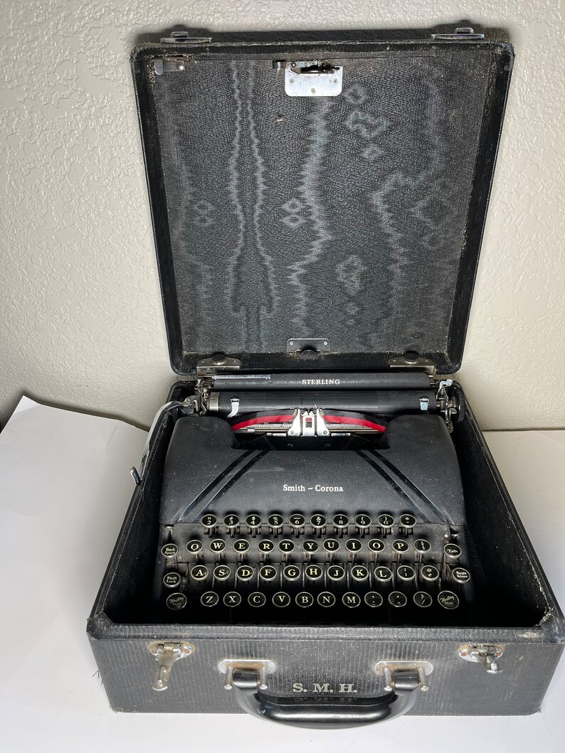 Vintage Typewriter- Smith Corona - Etsy