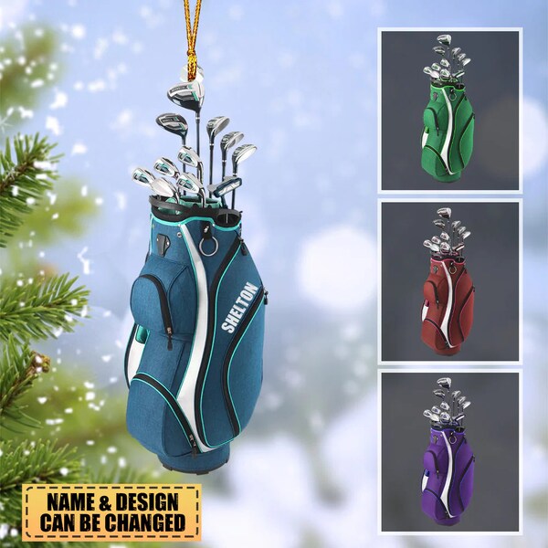 Christmas Golf Decor - Etsy