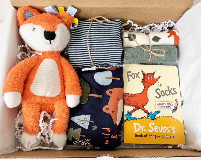 Baby Boy Gift Box Baby Boy Shower Gift Baby Boy Gift Box Etsy